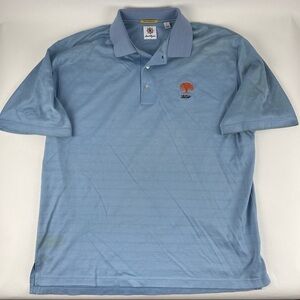 Ben Hogan Performance Polo Mens Large Blue Golf Short Sleeve